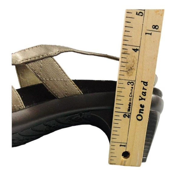 Abeo Womens Gwynn Strappy Slingback Bio System Sandals Gray Size 10 N - Picture 7 of 8